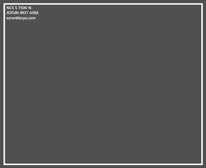 JOTUN TOPCOAT SİLK 9937 ASKE